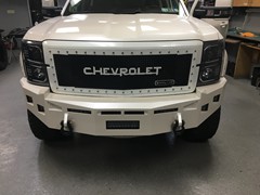 2015 Chevy Silverado 1500 with Fusion front and Rear bumpers and Rigid Industries LED lighting
