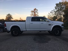 Ram 2500with 22x12 Gear Alloy Big Block wheels and 33 inch Toyo Open Country AT2 tires
