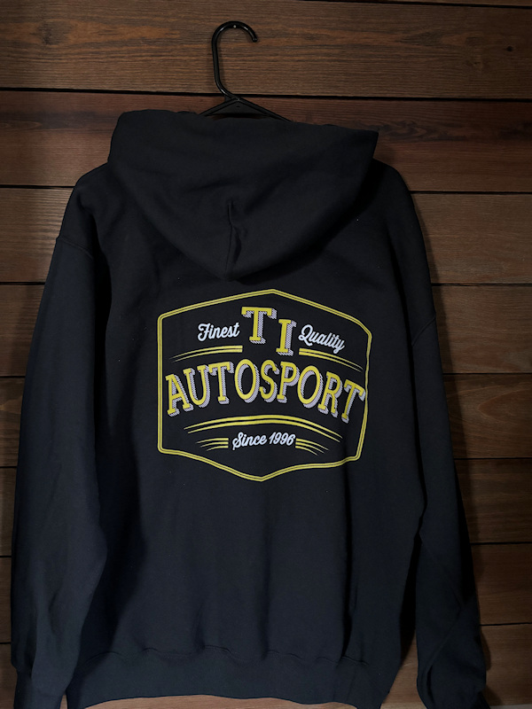 Black Hoodie with Black & Gold Logo