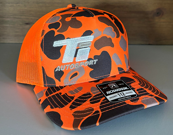 Orange Camo Snapback